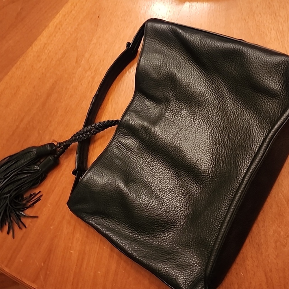 Rebecca Minkoff black leather large HOBO